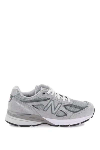 Shop New Balance Made In Usa 990v4 In Grigio