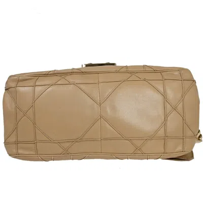 Shop Dior New Lock Beige Leather Shoulder Bag ()