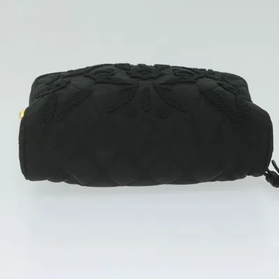 Shop Prada Tessuto Black Synthetic Clutch Bag ()