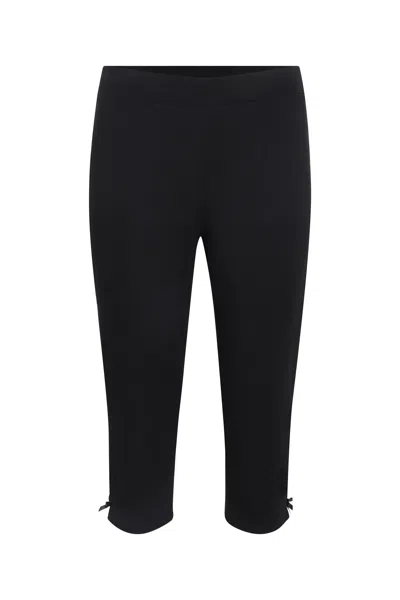 Shop Danielle Guizio Ny Caria Capri In Black