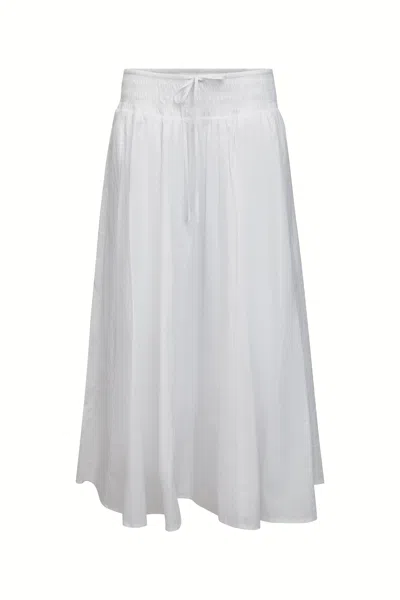 Shop Danielle Guizio Ny Giulia Skirt In White