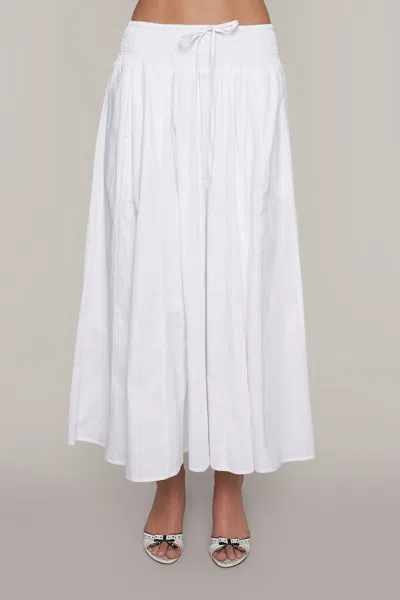 Danielle Guizio Ny Giulia Skirt In White