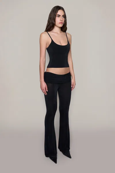 Shop Danielle Guizio Ny Ira Cami In Black