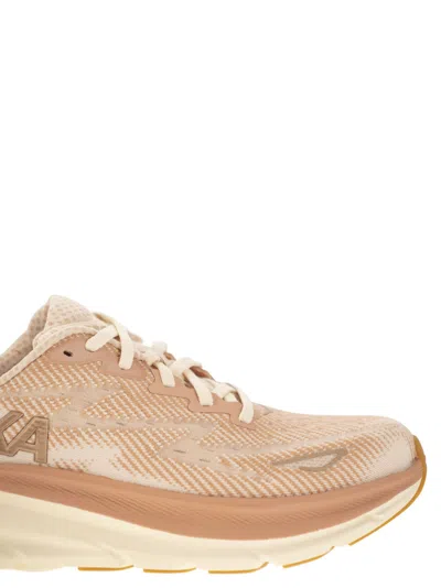 Hoka Pink Clifton 9 Sneakers