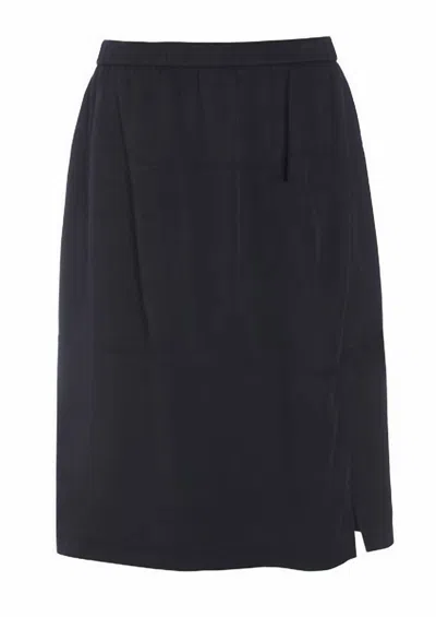 Shop Bitte Kai Rand Blixen Tencel Skirt In Black