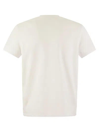 Shop Majestic Crew Neck Cotton T Shirt