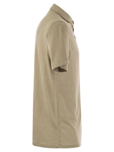 Majestic Filatures Short-sleeved T-shirt In Lyocell And Cotton