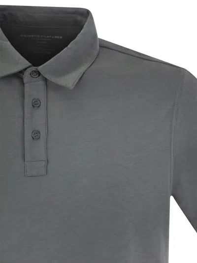 Majestic Short-sleeved Polo Shirt In Lyocell