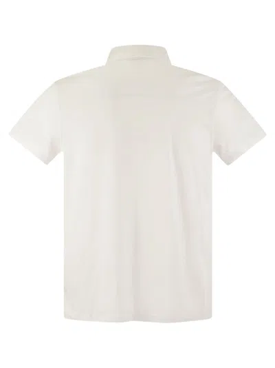 Shop Majestic Short Sleeved Polo Shirt In Lyocell