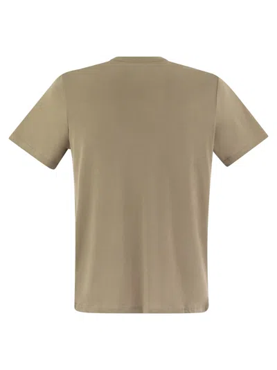 Majestic Filatures Short-sleeved T-shirt In Lyocell And Cotton