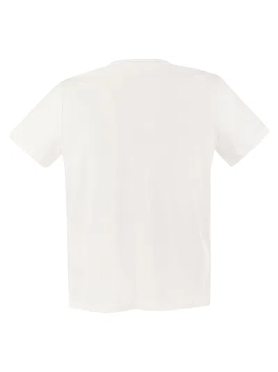 Shop Majestic Short Sleeved T Shirt In Lyocell And Cotton