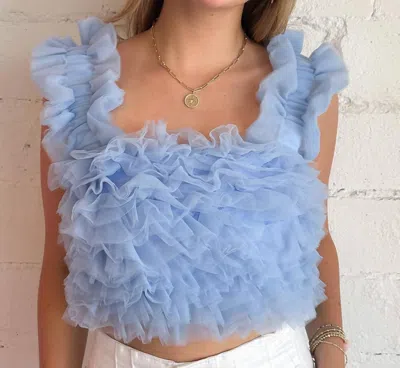 Endless Rose Blueberry Muffin Top In Blue