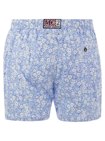 Shop Mc2 Saint Barth Comfort Light Swimwear With Print