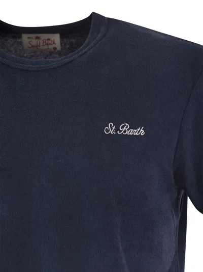 Shop Mc2 Saint Barth Gary T Shirt In Terry Fabric