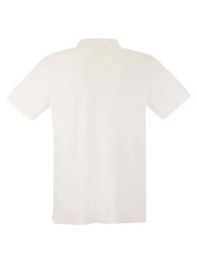 Shop Mc2 Saint Barth Jeremy Cotton Terry Polo Shirt