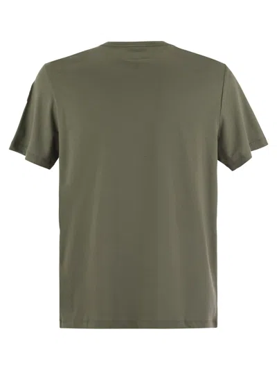 Shop Parajumpers Shispare Tee Cotton Jersey T Shirt
