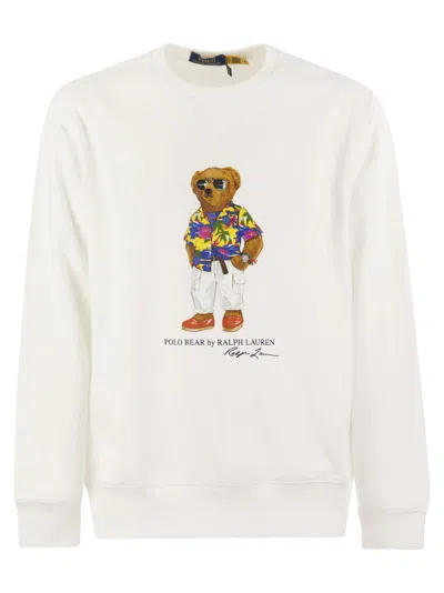 Shop Polo Ralph Lauren Bear Polo Sweatshirt