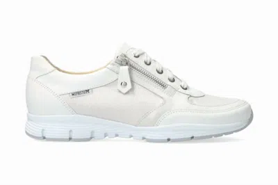 Shop Mephisto Ylona Women's Zipper Sneaker In White