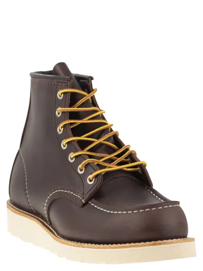 Red Wing Black Cherry Excalibur Classic Moc Leather Boots
