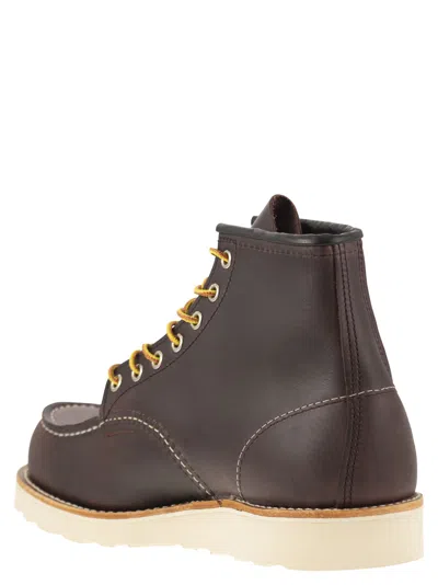 Red Wing Black Cherry Excalibur Classic Moc Leather Boots
