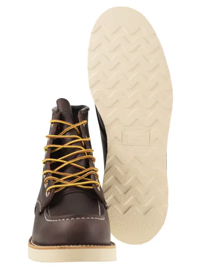 Shop Red Wing Classic Moc Leather Boot With Laces