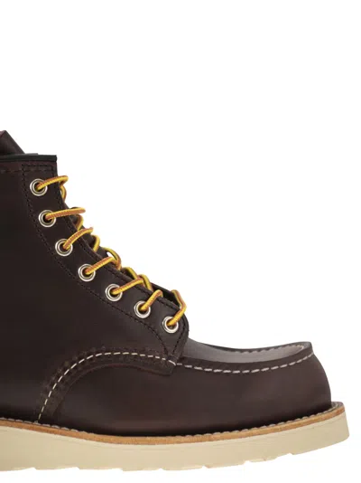 Red Wing Black Cherry Excalibur Classic Moc Leather Boots