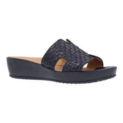 Shop L'amour Des Pieds Cusaro Woven In Black