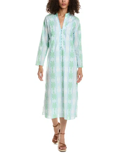 Shop Sail To Sable Caftan In Blue
