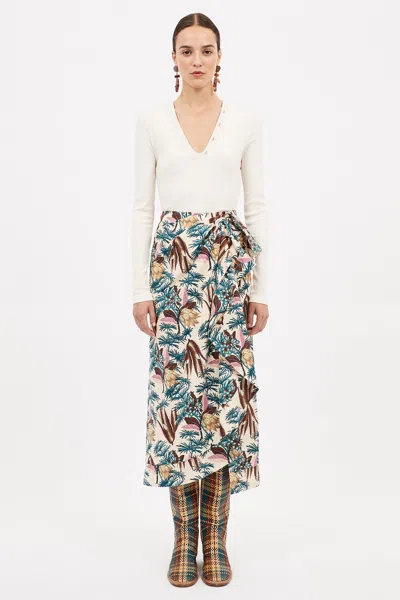 Shop Ulla Johnson Soraya Skirt In Wildflower