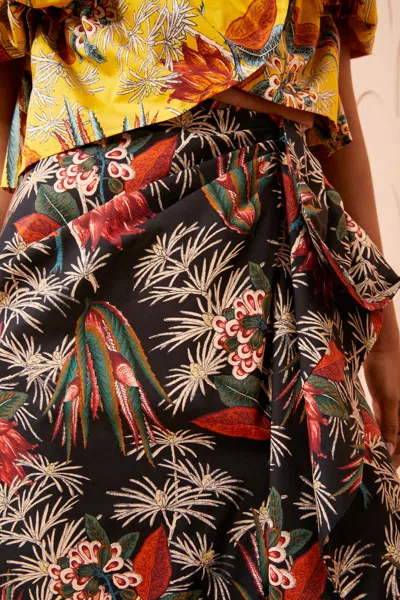 Shop Ulla Johnson Soraya Skirt In Anthurium