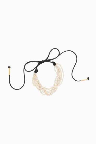 Shop Ulla Johnson Twisted Strand Pearl Necklace