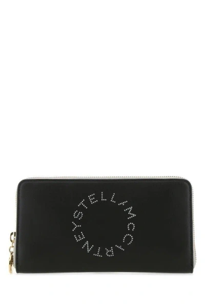 Shop Stella Mccartney Woman Black Alter Mat Wallet