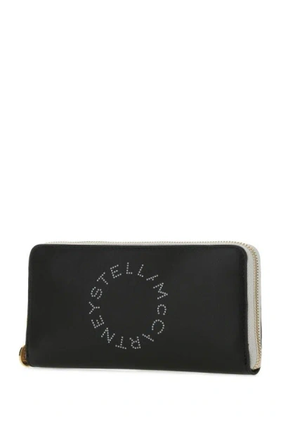 Shop Stella Mccartney Woman Black Alter Mat Wallet