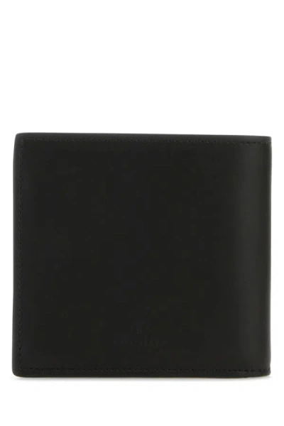 Shop Valentino Garavani Man Black Leather Vltn Wallet