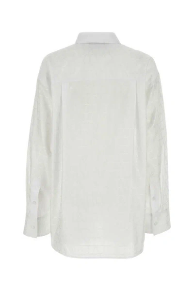 Shop Valentino Garavani Woman Camicia In White