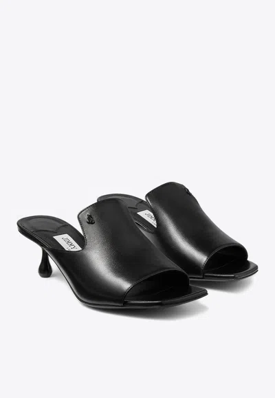Jimmy Choo Open-toed High-heeled Sandals In Black