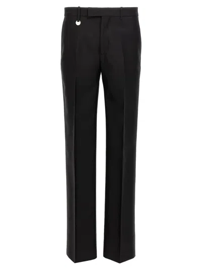 Shop Burberry Tailored Trousers In Black