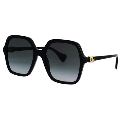 Gucci Oversize-frame Sunglasses In Black