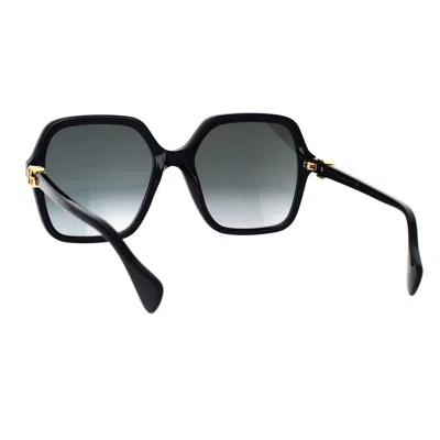 Gucci Oversize-frame Sunglasses In Black