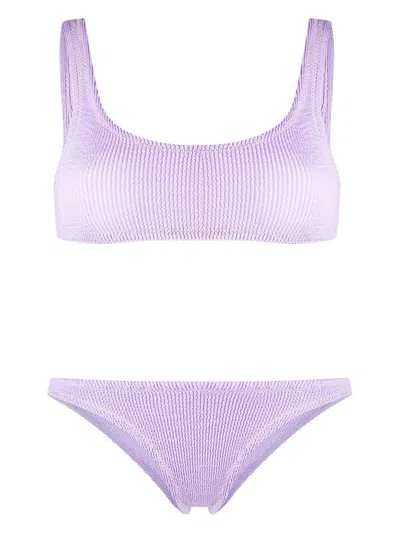 Shop Reina Olga Ginny Bikini Set In Lilac