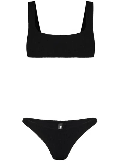 Shop Reina Olga Ginny Bikini Set In Black