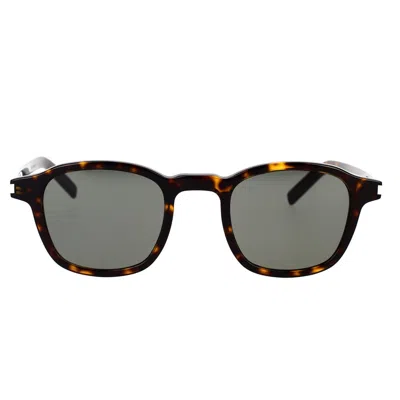 Saint Laurent Eyewear Sunglasses In Havana