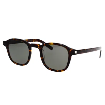 Saint Laurent Eyewear Sunglasses In Havana