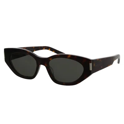 Saint Laurent Eyewear Sunglasses In Havana