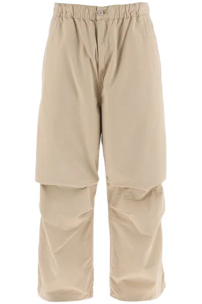 Shop Carhartt Wide-leg Judd Pants In Beige
