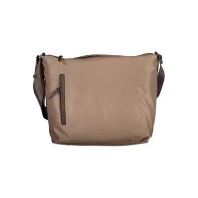 Shop Mandarina Duck Brown Nylon Handbag