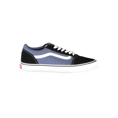 Shop Vans Blue Polyester Sneaker