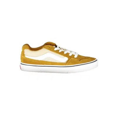 Shop Vans Yellow Polyester Sneaker