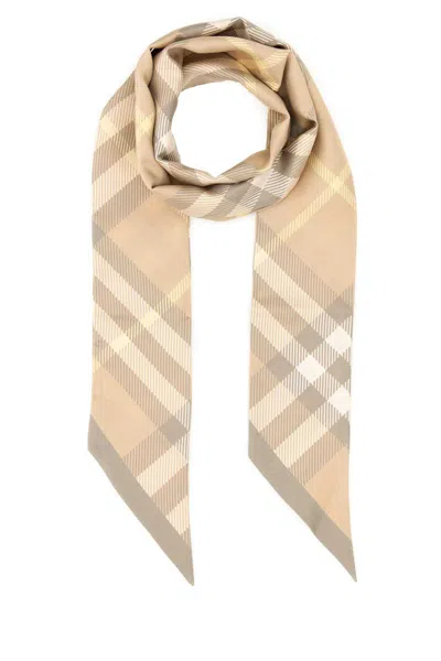 Shop Burberry Scarves And Foulards In Printed