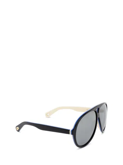 Shop Chloé Sunglasses In Black